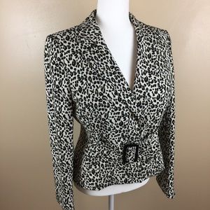 Liz Claiborne Vintage Animal Print Jacket